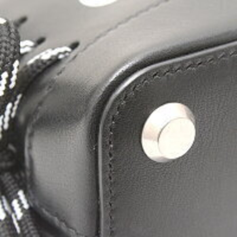 Balenciaga Virutop Hello Shoulder Bag Leather Black - Picture 7 of 10